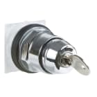 SCHNEIDER ELECTRIC - SNR9001KS11K3R Interruttore selettore Ø30 - 2 pos - c/chiave - Ronis 455 estrazione lato SX/DX