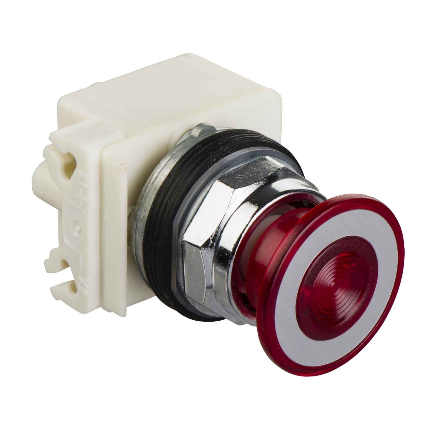 SCHNEIDER ELECTRIC - SNR9001KR9P35LRR PULSANTE A FUNGO LUMINOSO LED ROSSO 24V