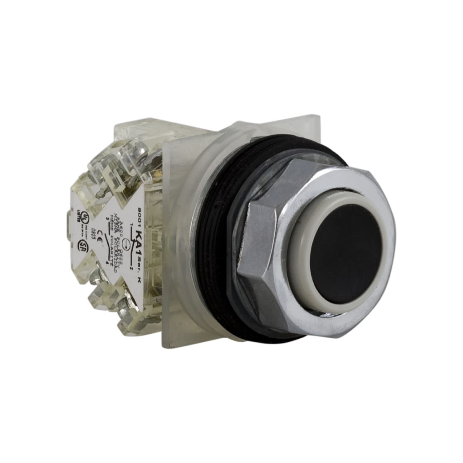 SCHNEIDER ELECTRIC - SNR9001KR2BH13 Pulsante nero