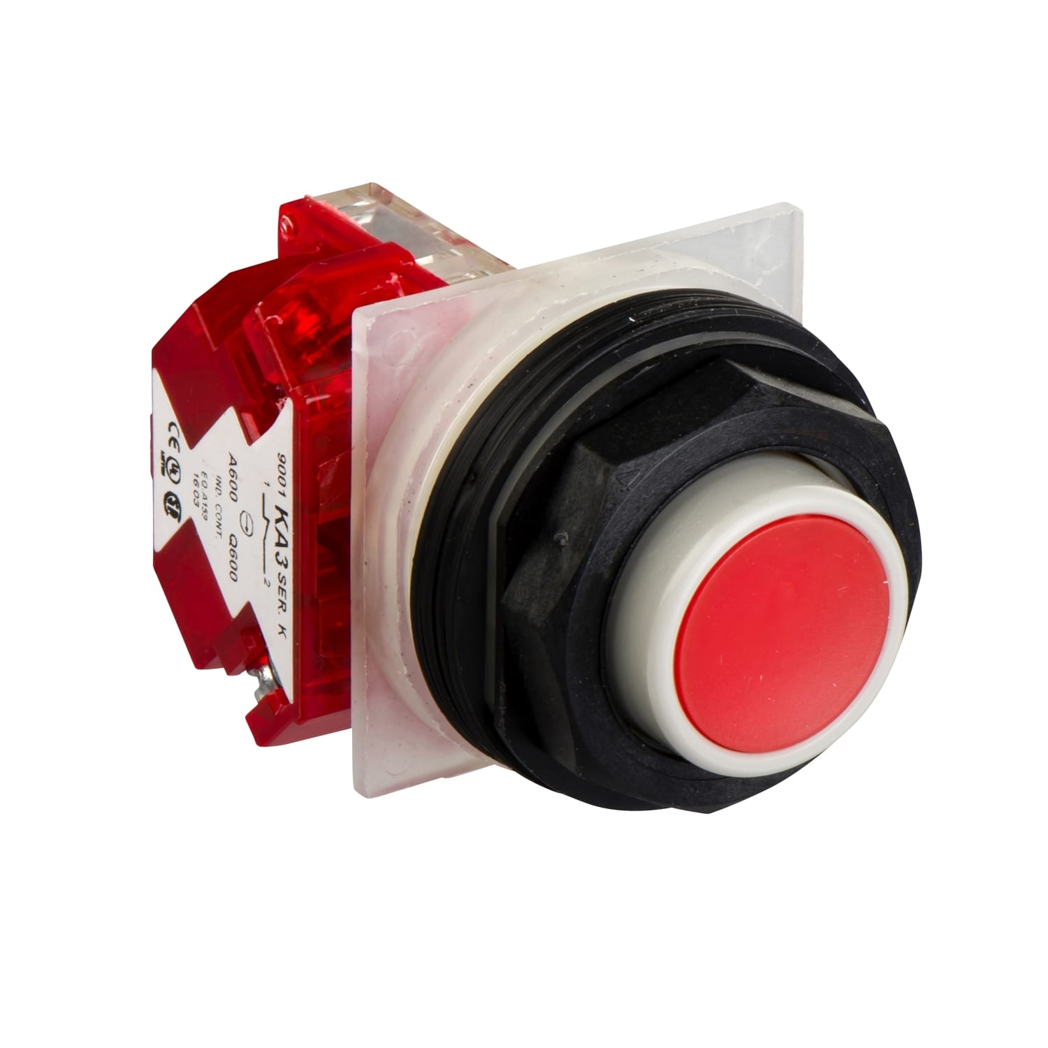 SCHNEIDER ELECTRIC - SNR9001SKR3RH6 PULSANTE ROSSO 1 NC