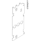 BTICINO - BTI9002S MAS - PIASTRA ATT FISSI POST M250 MGT
