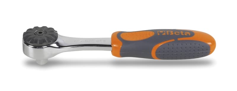 BM SPA - BMM009000882 Cricchetto reversibile con attacco quadro maschio 1/4" cromato, meccanismo a 72 denti