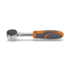 BM SPA - BMM009000882 Cricchetto reversibile con attacco quadro maschio 1/4" cromato, meccanismo a 72 denti