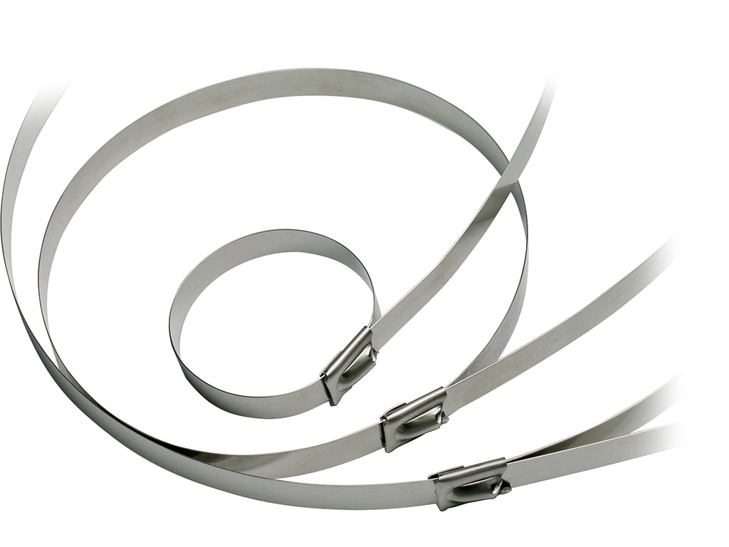 CEMBRE SPA - CEMGXAC125X4.6 FASC.ACCIAIO AISI316 ISOL.L=125X4,6/100