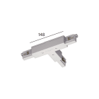 TARGETTI - TAR9015/W GIUNTO T POLARIT INTERNA SINIST. BIANCO