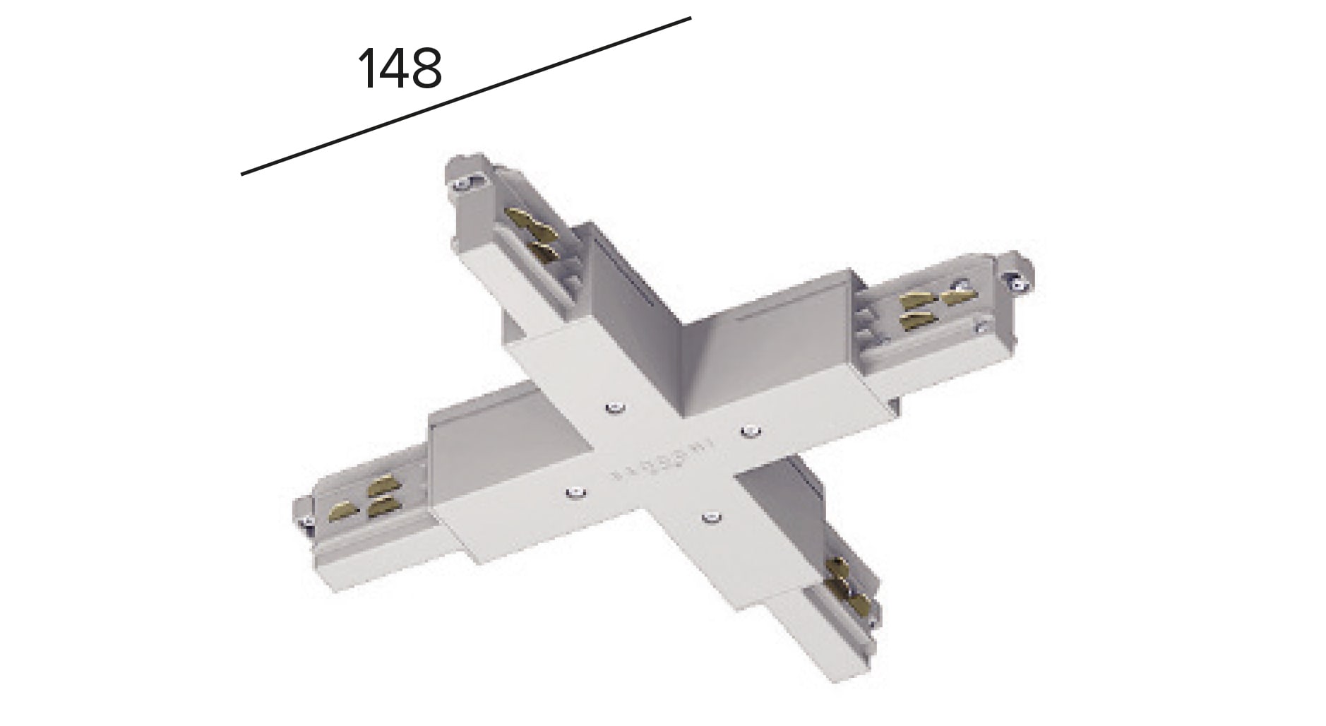 TARGETTI - TAR9017/W EUROSTANDARD PLUS X GIUNTO BIANCO
