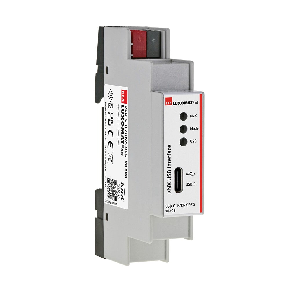 B.E.G. ITALIA SRL - BBH90408 USB-C-IF/KNX REG GRIGIO