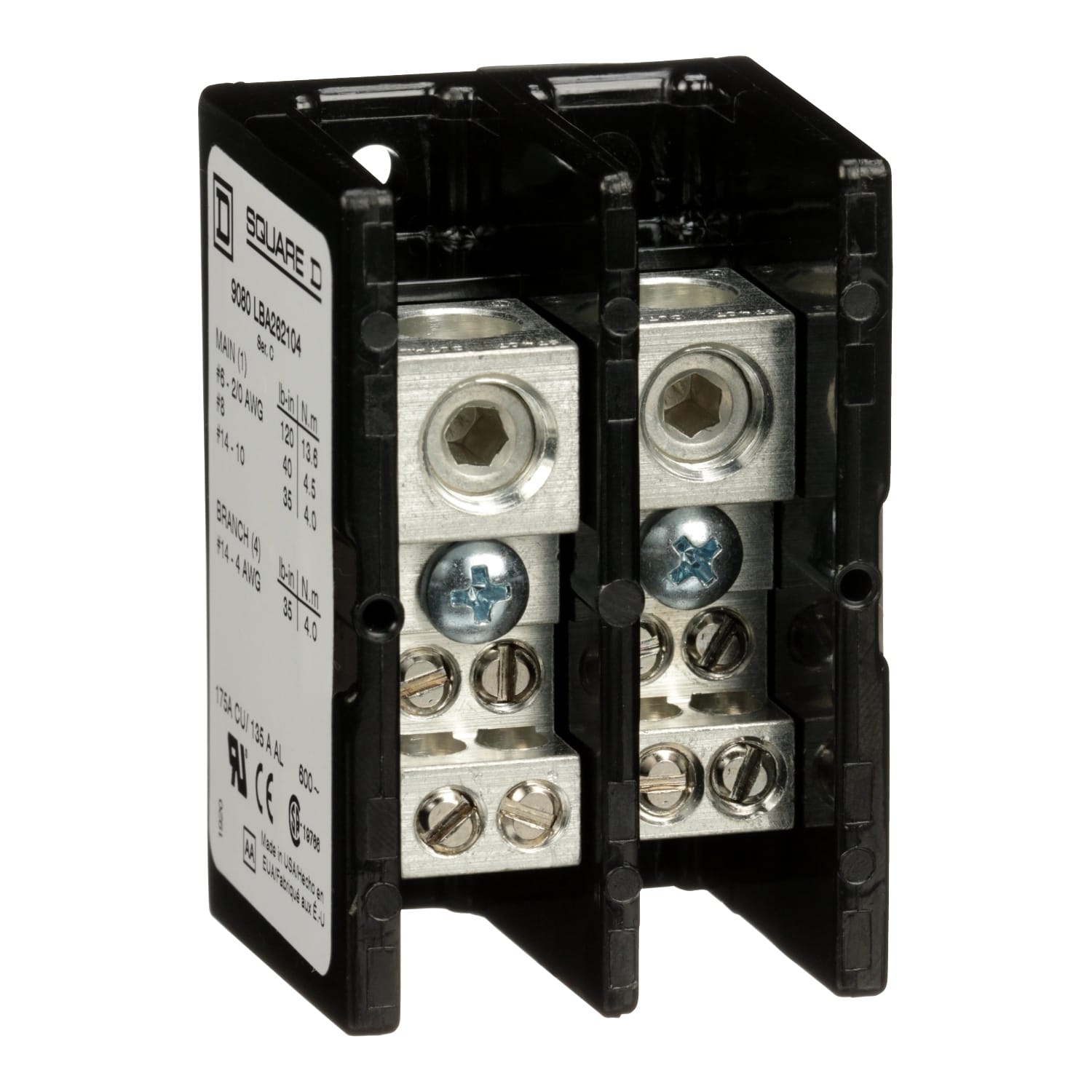 SCHNEIDER ELECTRIC - SNR9080LBA262104 MORSETTIERE