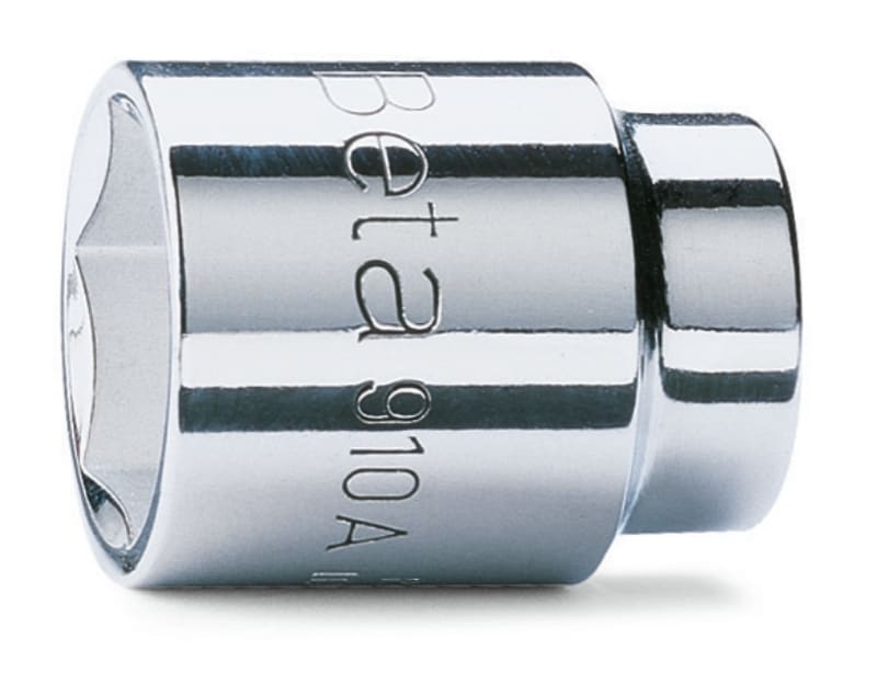 BM SPA - BMM009100017 Chiavi a bussola con attacco quadro femmina 3/8" bocca esagonale cromate