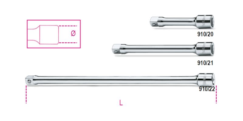 BM SPA - BMM009100826 PROLUNGHE 250MM 3/8 /22