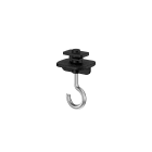 FEILO SYLVANIA ITALY - SYL9200892 ONETRACK GANCIO ACCIAIO SOSPENSIONE NERO