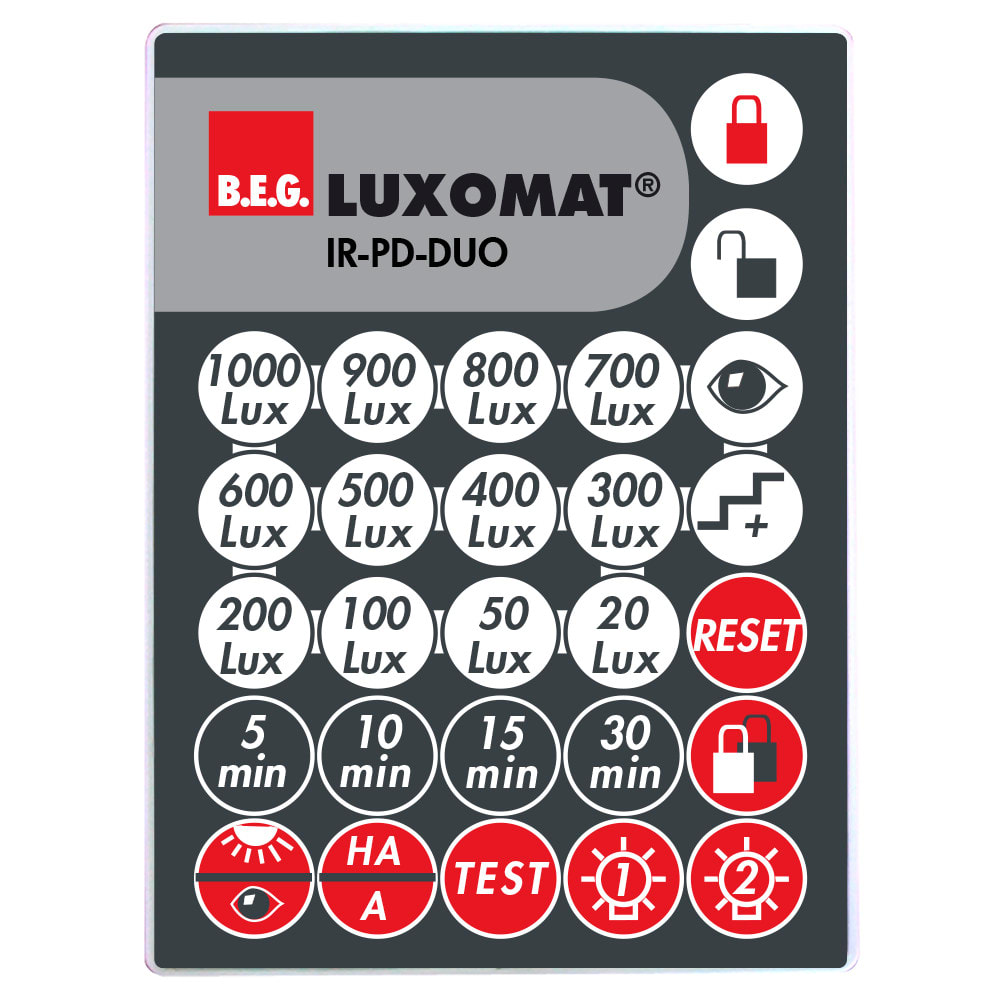 B.E.G. ITALIA SRL - BBH92092 TELECOMANDO IR-PD-DUO