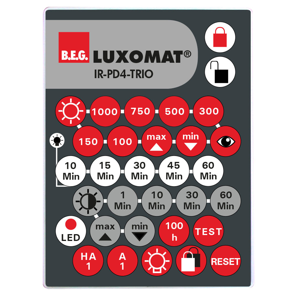 B.E.G. ITALIA SRL - BBH92097 TELECOMANDO IR-PD-TRIO