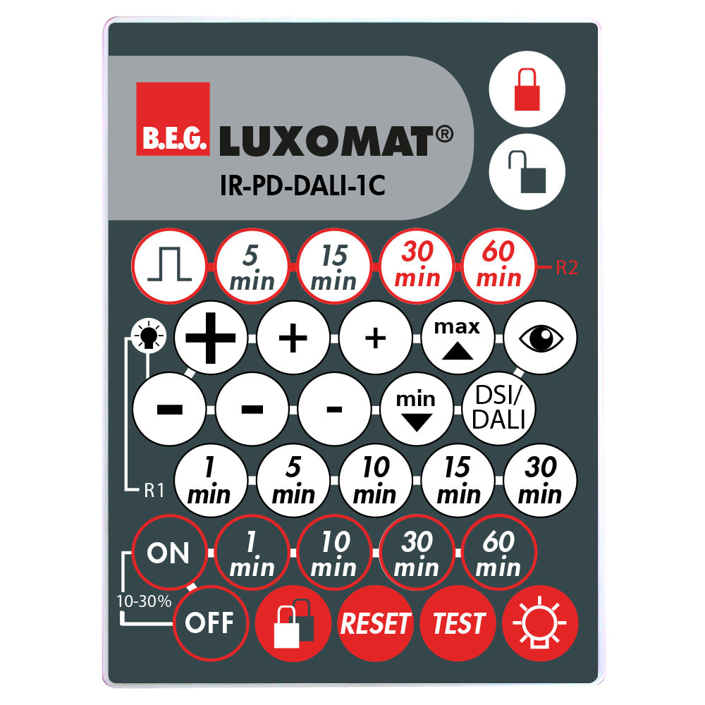 B.E.G. ITALIA SRL - BBH92116 TELECOMANDO IR-PD-DALI-1C