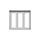 VIMAR SPA - VIW9232 CORNICE PER 6 MODULI 3X2 GRIGIO LUCE