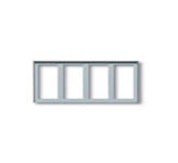VIMAR SPA - VIW9243 CORNICE PER 12 MODULI 4X3 GRIGIO LUCE