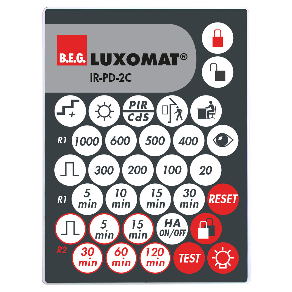 B.E.G. ITALIA SRL - BBH92475 TELECOMANDO IR-PD-2C