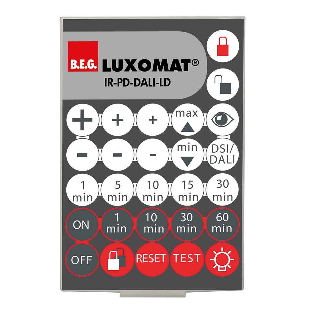 B.E.G. ITALIA SRL - BBH92652 TELECOMANDO IR-PD-DALI-LD LUNGHE DISTANZ