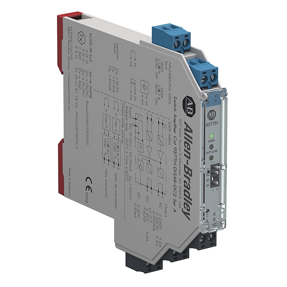 ROCKWELL AUTOMATION - RCK937TH-DISAR-DC2 ISOLATOR SWITCH AMPLIFIER DIGITAL INPUT