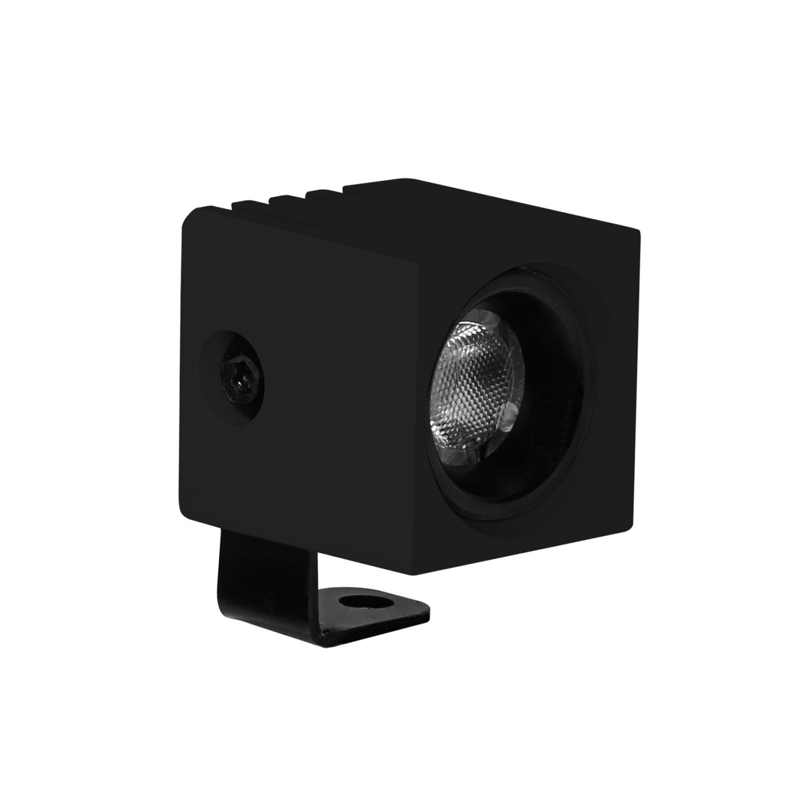 LINEA LIGHT (ILED) - ILD97337W60 EYELET-Q 2 1LED 2W NERO GOFFR.