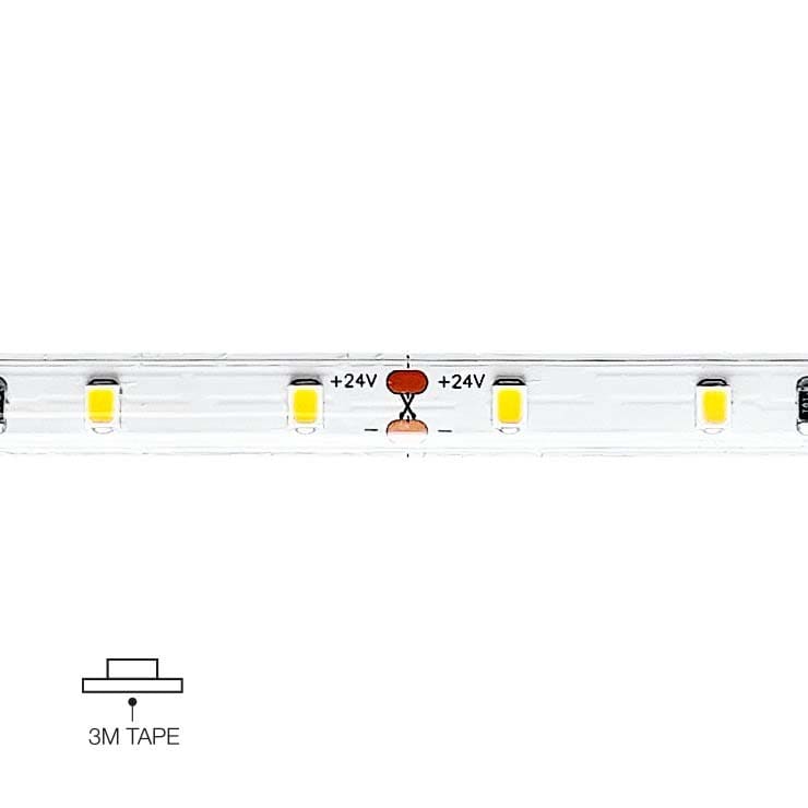 LINEA LIGHT (ILED) - ILDC0051WDI05019 SILICONE BA_V2 24V 4.8W/M 60L 5M 30
