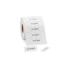 HELLERMANNTYTON Srl - HEE556-82056 TARGHETTA POLIURETANO 20X51MM BIANCO