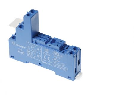 FINDER SPA - FIN958330SMA ZOCCOLO CON MORSETTI A BUSSOLA 1P NERO S