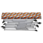 BM SPA - BMM009530060 Serie di 8 chiavi a T con maschio snodato per viti con impronta Torx® (art. 953TX)