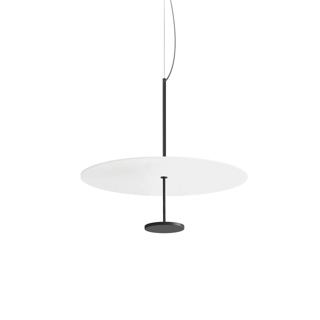 LINEA LIGHT (ILED) - ILDCA087DBBWDI STILO SOSP. M. BLACK 3000K PH
