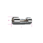 BM SPA - BMM009600110 Chiavi a bussola per sonda Lambda con attacco quadro femmina 1/2"