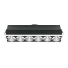 LINEA LIGHT (ILED) - ILD64543N45 CELL INC.6 LED X2W BN.45° BI 9003 B