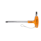 BM SPA - BMM000964945 Chiave maschio esagonale piegate con impugnatura di manovra cromate H-SAFE