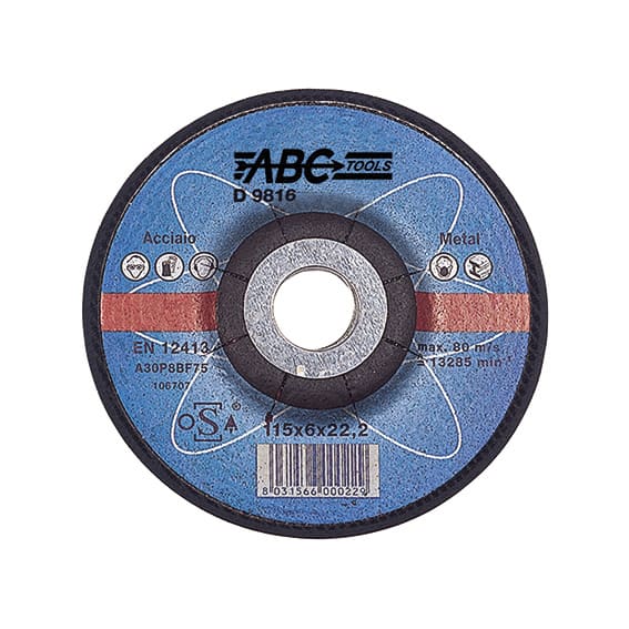 ABC TOOLS SPA - ABCD98160125 DISCHI ABRASIVI D 9816 MM.125