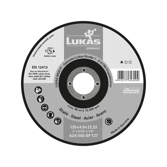 ABC TOOLS SPA - ABCD98231180 DISCHI ABR.DEPR ACC. 180X6,5MM