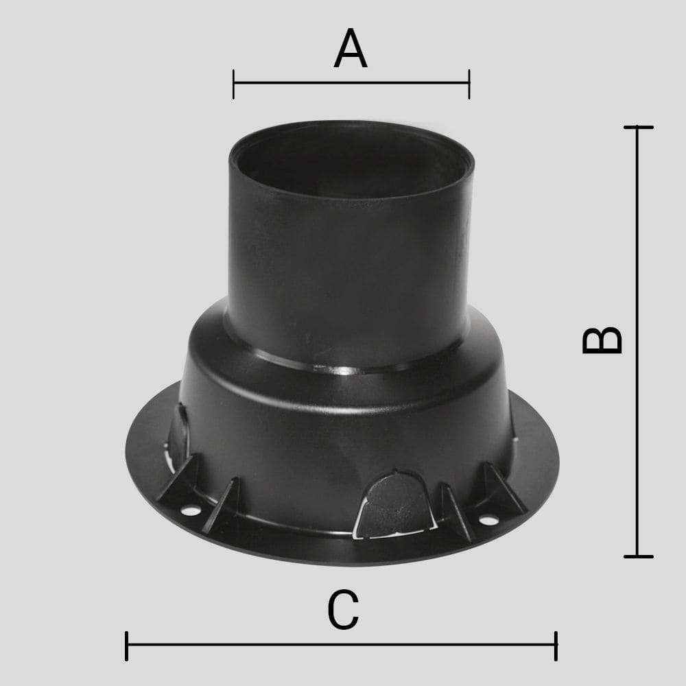 ARCLUCE SPA - ACL1099330X CONTROCASSA INGR90 TERMOPLASTICA X CAVI