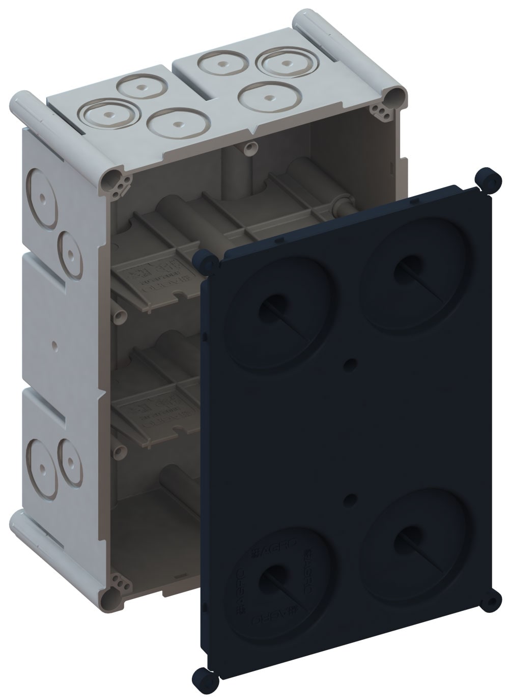 KAISER GMBH & CO. KG - KAI9902.26 AGRO EINLASSKASTEN 3X2