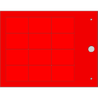 CEMBRE SPA - CEM990899 TARG.MG-17.5-R X PROF. M.GERIN ROSSO 25X