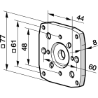 BFT (SOMFY) - MFY9910040 SUPPORTO OP.MULTINTERASSE