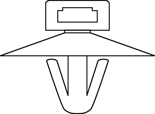HELLERMANNTYTON Srl - HEE151-01907 Supporto con ancoraggio a freccia SFC3