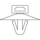 HELLERMANNTYTON Srl - HEE151-01907 Supporto con ancoraggio a freccia SFC3
