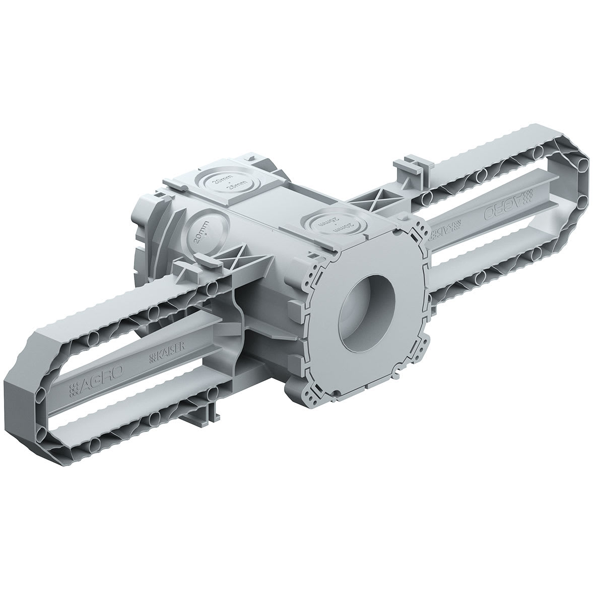 KAISER GMBH & CO. KG - KAI9940 PREFIXR BETON-EINBAUDOSE 1X1 / D 30 MM