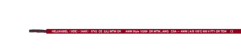 HELUKABEL ITALIA SRL - HLK64175 FIVENORM H07 V2-K 6/AWG 10, RED