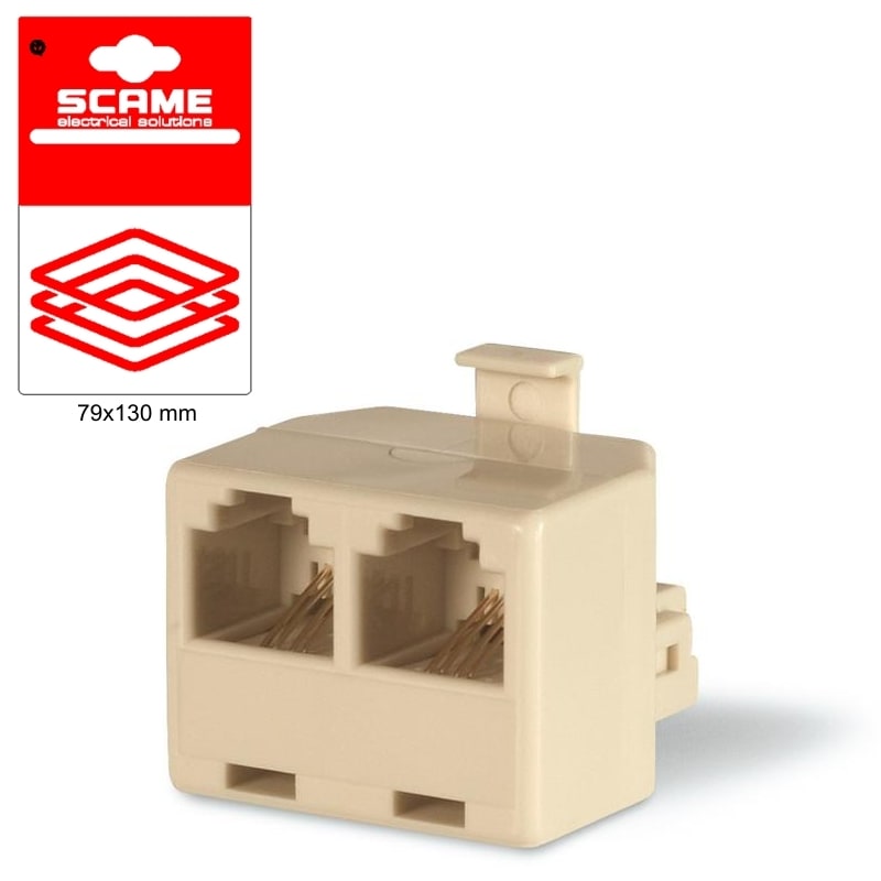SCAME PARRE SPA - SCA999.10796 DUPLICATORE PLUG 6/4