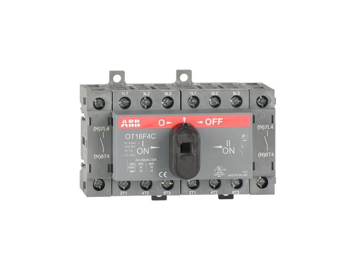 ABB SPA - ABBEE 237 2 OT16F4C SEZIONATORE 4P COMMUTATORE 16A