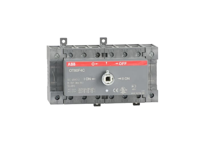 ABB SPA - ABBEE 241 4 OT80F4C SEZIONATORE 4P COMMUTATORE 80A