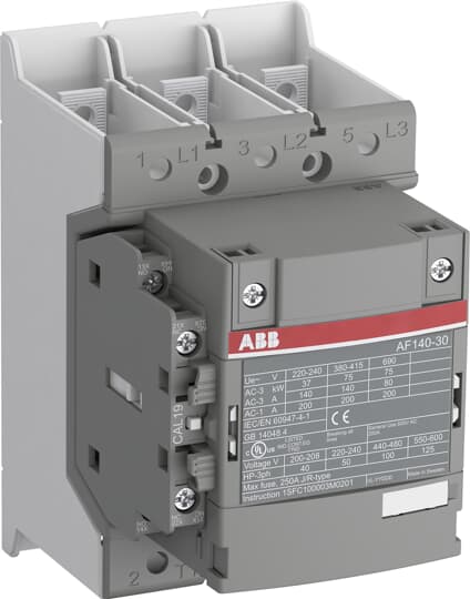 ABB SPA - ABBAF1403011B11 AF140-30-11B-11 CONT 3P 140A 24-60VAC/DC