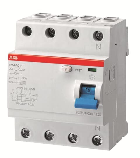 ABB SPA - ABBF429420 F204 A-125/0,1 INTERR.DIFFERENZ. PURO 4P