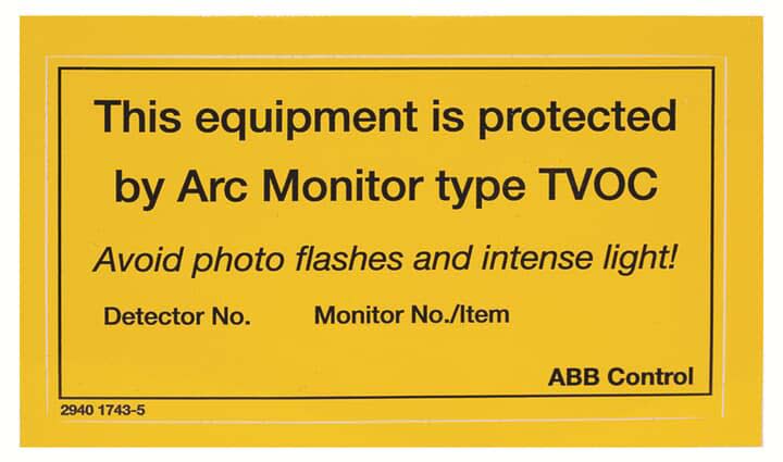 ABB SPA - ABBTVOC2LAB TVOC-2-LAB CONF. 10 ETICHETTE