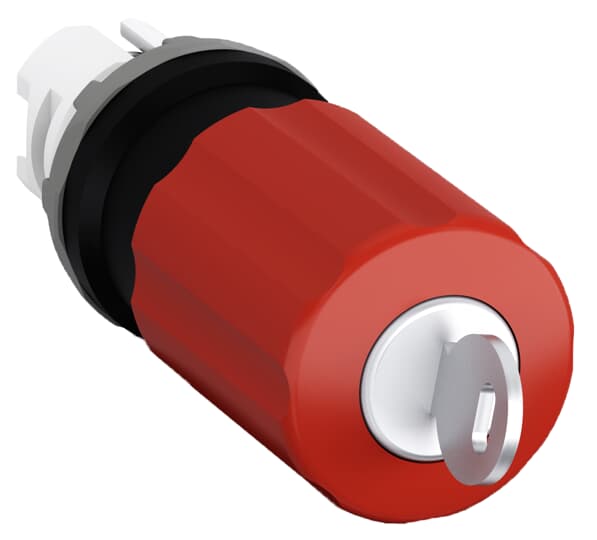 ABB SPA - ABBKZ 625 1 MPEK3-11R PUL.FUNGO 30MM ROSSO A CHIAVE