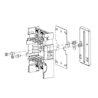 ABB SPA - ABB1SEP407897R0001 Aufschnappkit